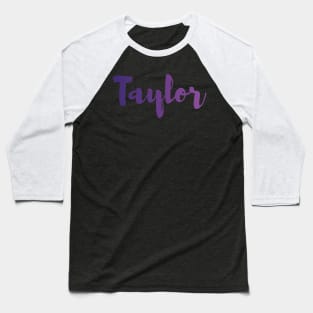 Taylor name Baseball T-Shirt